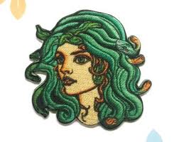 Greek God Patch Iron-on/sew-on Applique for Vest Jacket Clothing Backpack,  Mythology Badge, History Fan, Gothic, Mount Olympus, Custom Patch