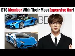 Considering these factors will m. Bts Member With Their Most Expensive Car Youtube