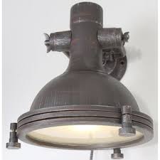 coole retrowandleuchte mexlite braun wandlamp verlichtingsarmaturen metaal