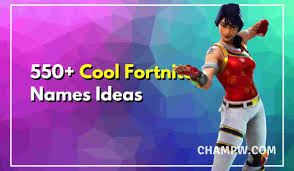 So, if you want to make a good impression with your username, . 550 Cool Fortnite Names Ideas Which Are Not Taken