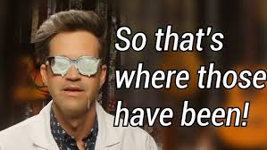 First pair of glasses