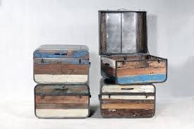 Wooden blanket box coffee table trunk vintage chest wooden ottoman toy box (as2). Shop Loft Retro Trunk Coffee Table Hampton Mcmurray