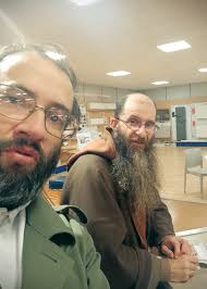 Beards, Bonds, and Blessings: A Tale of Two Brothers🙏 In a rare and  heartfelt reunion, Padre Chazal and his blood brother, Brother Nicholas,  stood side by side, each representing a distinct yet