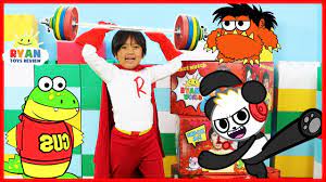 See more ideas about cartoon. Ryan Transforms To Kid Superhero Red Titan And Introduce All His Friends Youtube