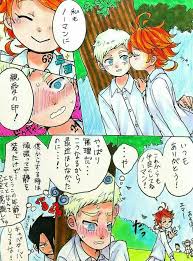 Rayemma is the het between ray and emma from the the promised neverland fandom. Ray Over Here Like Tch I Should Ve Been The One Kissing Norman My Little Pony Games Neverland Art Neverland