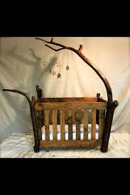 Rustic Wood Twinkle Twinkle Little Star Baby Bed Baby Cribs Rustic Baby Cribs