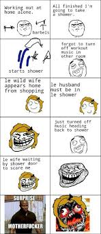 Le Wife Had It Coming Eck4 Rage Comic Humor Internet Derp Funny Funny Comic Strips Husband Quotes Funny Rage Meme