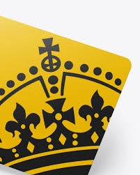 Hanging id card mockup (free). Plastic Card Mockup In Stationery Mockups On Yellow Images Object Mockups