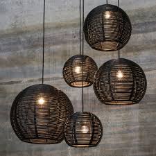 Sangha Leuchte Aus Rattan Lampen Wohnzimmer Anhanger Beleuchtung Wohnzimmerlampe