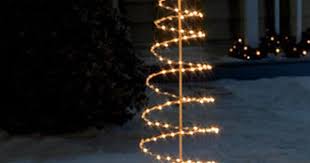 6 Spiral Lighted Christmas Trees Spiral Christmas Tree Decorating With Christmas Lights Christmas Tree Lighting