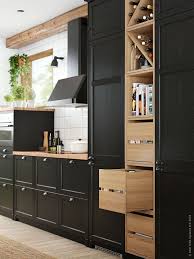 Home Decor Lerhyttan Deur Zwart Gelazuurd Ikea Dining Room Kitchen Design Trends Corporate Office Design