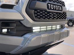 2016 2020 Toyota Tacoma 32 Lower Bumper Hidden Led Light Bar Brackets
