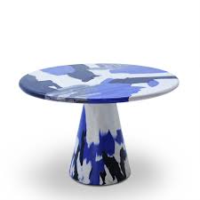 Melting Pot Table By Dirk Vander Kooij Constructed Of Used Plastics The Melting Pot Table Illustr Recycled Plastic Furniture Plastic Furniture Plastic Tables