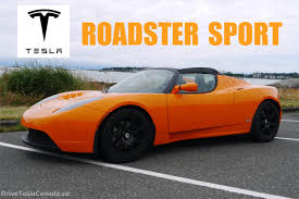 Up Close Look At An Original Tesla Roadster Sport Drive Tesla Canada