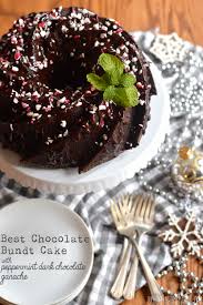 This bundt cake is so easy to. Best Chocolate Bundt Cake With Peppermint Dark Chocolate Ganache Bundtbakers Brooklyn Homemaker