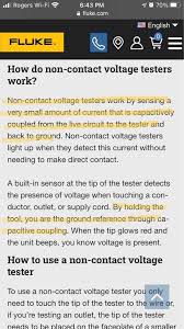 Quick demo of the commercial electric non contact ac voltage detector. False Negative With Non Contact Voltage Tester Diy Home Improvement Forum