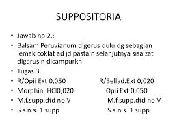 Suppositoria Tugas 1 Apa Supos 2 Apa Komponen Supos Ppt Download