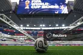 Preparations underway ahead of the first semi-final between France and Spain at Dallas Stadium in Arlington