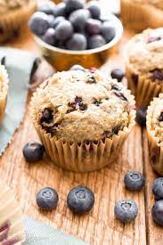 Healthy Banana Blueberry Muffins Recipe V Gf An Easy Recipe For Moist Ba Banana Blueberry Muffins Blueberry Banana Muffins Healthy Muffin Recipes Blueberry