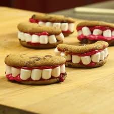 Cookies Dentiers D Halloween Gateau Halloween Repas Halloween Facile Cookies Recette