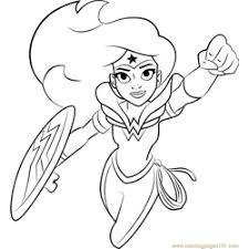 Superheroes are a type of vigilante distinguished by extraordinary abilities, usually with superhuman powers or supernatural, although masked heroes like batman or catwoman have no powers. Dc Super Hero Girls Coloring Pages For Kids Printable Free Download Coloringpages101 Com