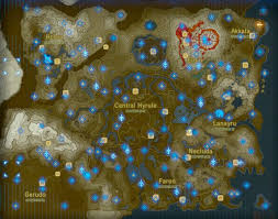 Sanctuaires Carte Emplacements Soluce Des Enigmes Soluce The Legend Of Zelda Breath Of The Wild Jeuxvideo Com