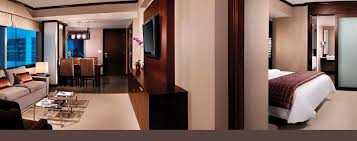 Huge, 0pen living room w/ dining area & full kitchen! Las Vegas Executive Corner Suite Vdara Hotel Suites Vdara Hotel Suites Suites