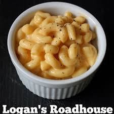 Logan S Roadhouse Copycat Mac And Cheese Recipe Main Dishes With Pasta Butter Sharp Cheddar Cheese Condensed Cheddar Cheese Soup S Recipes Food Food Dishes