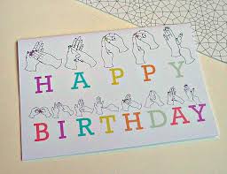Happy Birthday In Sign Language Bsl Bsl Fingerspelling Lenguaje De Senas Lengua De Senas Imagen Feliz Cumpleanos