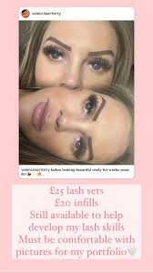 I'm looking for five model's to complete either classic, hybrid or volume  set's on! I am now fully qualified, but fresh out of training so I would  love to build my portfolio