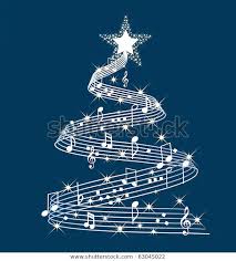 Musical Christmas Tree Stock Vector ...