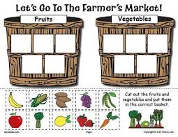 Help Your Kiddos Learn Which Foods Are Fruits And Which Ones Are Vegetables With This Fun Farmer S Mark Vegetable Crafts Fruits And Vegetables Preschool Crafts