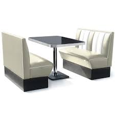Learn how to set up a booth for a trade show that blows your audience's socks off. Hollywood Booth Dining Set Off White Drinkstuff