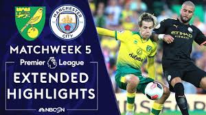 Manchester city will be eyeing their first victory of the new season when they entertain norwich city at the etihad stadium on saturday afternoon. Norwich City V Manchester City Premier League Highlights 9 14 19 Nbc Sports Youtube
