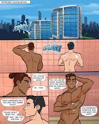 Yaoi porn comics Invincible – Marks Sexual Adventures. Part 1 to 5