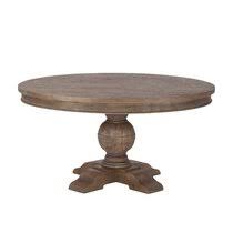 For example, if you have a 12' x 9½' space, the maximum size for your table would be 72. Wayfair 72 Inches Round Dining Tables You Ll Love In 2021