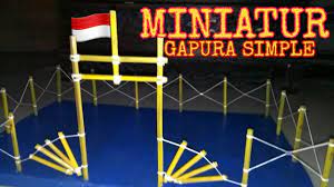 Maybe you would like to learn more about one of these? Desain Simple Pagar Dan Gapura 27 Tongkat Scout Tutorial Youtube