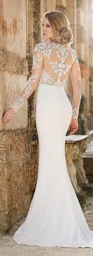 Romantic collection of long sleeve wedding dresses and bridal gowns for sale in 2021. Bridal Long Sleeve Dresses For Spring Fashion Dresses