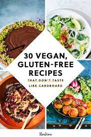 30 Vegan Gluten Free Recipes That Don T Taste Like Cardboard Vegan Gluten Free Recipes Vegan Dinner Recipes Gluten Free Recipes