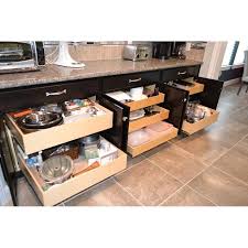 These kitchen cabinets come fully assembled, making the installation process fast and easy. Rebrilliant Mckim Pull Out Drawer Wayfair Pull Out Kitchen Shelves Kitchen Pull Out Drawers Kitchen Cabinet Storage
