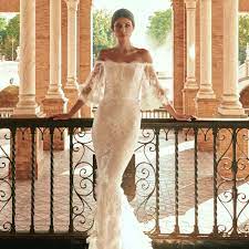 Favorite lace a line midi dress. Pronovias Leading Global Luxury Bridal Brand