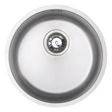 Over 100 skus will ultimately be available in the. Schon Rydal Classic Round Undermount Single Bowl Stainless Steel Kitchen Sink With Waste 390 X 390 Victoriaplum Com