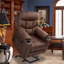 Unlike the conventional chair or a manual recliner, a power recliner enables you to control the entire reclining motion with a push of a button. Latitude Run Power Lift Chair Electric Recliner For Elderly Massage Sofa Chairs With Side Pocket And Cup Holders Remote Control Usb Ports Brown Wayfair