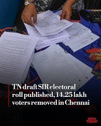India Today | The Election Commission of India on December 19 published the integrated draft electoral roll for Tamil Nadu, following the Special... | Instagram