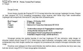 0 ratings0% found this document useful (0 votes). Contoh Surat Undangan Kerja Bakti Lingkungan Rt Berbagi Cute766