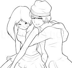 Learn how to draw these cool and simple easy things to draw with step by step tutorials that show you exactly how. How To Draw A Boy And Girl Step By Step Drawing Guide By Dawn Dragoart Com