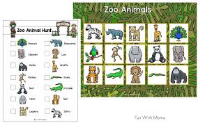 Each month, we choose a different homeschool theme. Zoo Animal Activities For Preschoolers Kindergarteners Fun With Mama