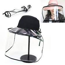Reusable Anti Saliva Isolation Mask Pvc Creative Hats For Women Fashion Face Mask Face Shield Masks