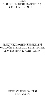 Check spelling or type a new query. Tedas Turkiye Elektrik Dagitim A S Genel Mudurlugu Pdf Ucretsiz Indirin