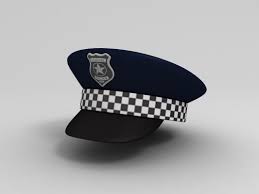 3d Model Police Hat Police Hat Buy Hats Hats